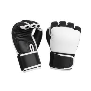 Custom Logo MMA Training <b>Gloves</b> Open Finger with Wrist Support - Product Image 3