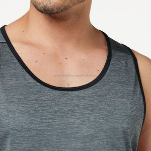 Prix bas, nouveau design 2025, OEM personnalisé, débardeur de sport ajusté, entraînement, gym, fitness, débardeur personnalisé pour hommes, unisexe - Product Image 6