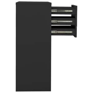 Armoire de bureau rectangulaire moyenne en acier anthracite, catégorie de produits : armoires de classement - Product Image 4