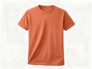 Camiseta de Cuello Redondo de Algodón de Alta Calidad con Acabado Siliconado, Tela Suave, Cómoda, Transpirable y Duradera, Ropa Casual - Product Image 4