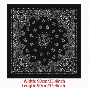 Custom Personalized Fashion Head Cover Other Digital Print Color Blocking Petit Square Bandana Scarf Logo Quick Dry Four Seasons - Product Image 6