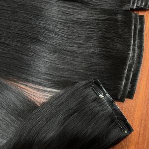 คลิปหนีบผมแบบไร้รอยต่อ สีดำ - สินค้าขายดี สินค้ามาแรงจากผมเวียดนาม - ผมเรียงเส้นสวย - Product Image 1