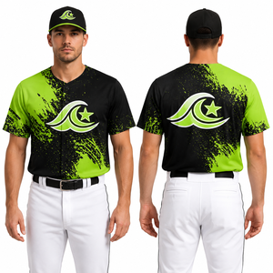 Uniformes de baseball de style américain, maillots d'équipe personnalisés, vente en gros, uniformes de baseball très demandés, maillots personnalisés par sublimation - Product Image 2