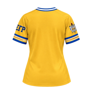 Maillot de hockey sur glace personnalisé pour femme, uniforme de sublimation à manches longues, tenue de sport athlétique pour l'entraînement et la performance - Product Image 2