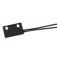 PS-3150 Sensor Magnetik Proximitas Reed Switch untuk Kontak Pintu Jendela Jarak Induktansi 1-40mm Kabel 30cm Tanpa Magnet