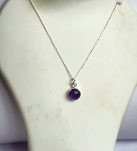 Handmade 5mm Chines <b>Amber</b> Pear Shape <b>Pendant</b> Necklace Stylish 925 Sterling Silver IGI Certified Anniversary Gift Trendy Jewelry - Product Image 2