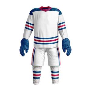 Uniforme de hockey sobre hielo de material transpirable, diseño duradero y único, en venta, recién llegado, uniforme de hockey sobre hielo con impresión de logotipo personalizado - Product Image 1