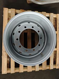 ฝาครอบล้ออลูมิเนียมขนาด 225 x 9 / 225 x 8.25 สำหรับรถบรรทุก Foton สีเงิน ใหม่ รับประกัน 5 ปี - อุปกรณ์ตกแต่งรถยนต์ที่ทนทานและมีสไตล์ - Product Image 4