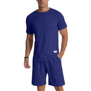 Conjunto Deportivo de Verano para Hombre, Ligero y Transpirable, Conjunto de 2 Piezas, Pantalones Cortos Casuales para Gimnasio y Calle, Personalizable - Product Image 3
