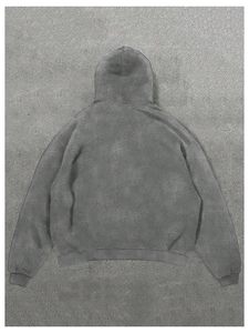 Sweat-shirt oversize pour homme, épaules tombantes, style streetwear décontracté, vêtements de sport, tissu épais, pull à capuche pour l'hiver - Product Image 3