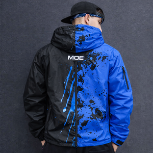 Thermochromic Streetwear Top Heat Reactive Water Reactive Lightweight Windbreaker Waterproof Running <b>jacket</b> for <b>men</b> OEM Supplier - Product Image 5