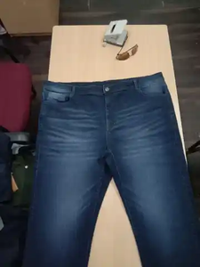 Manufacturers Men's Jeans Fashion Casual Jean Amiriyi Jeans Street Wear <b>Winter</b> Slacks Logo Custom Purpleing Sportswear - Product Image 3