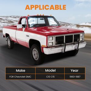 Suspensions de camion Chevrolet C10 GMC C15 1963-1987, ressorts hélicoïdaux de réduction de hauteur avant de 3 pouces, kit de réduction de hauteur - Product Image 2