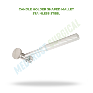 Martillo Ortopédico de Acero Inoxidable con Forma de Portavelas para Cirugía Ósea - Product Image 2