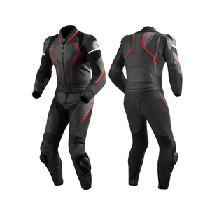 Combinaison de moto pour hommes tendance, veste et pantalon de motard en cuir de haute qualité, combinaison de moto avec couleurs personnalisées - Product Image 1