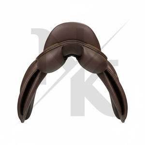 Silla de montar de doma clásica de cuero vacuno premium para salto ecuestre, productos ecuestres ingleses de la India - Product Image 4