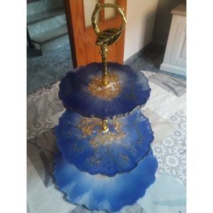 Elegante Soporte para Pastel de Resina para Servir Pasteles con Estilo, Herramientas Esenciales para Pasteles - Product Image 1