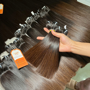 วิกผมดิบสำหรับต่อ100% ผมมนุษย์มีส่วนผสมของ - Product Image 3