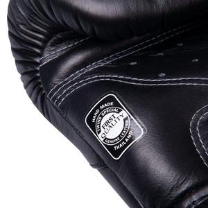 Guantes de Boxeo TWINS, Nuevo Diseño, Puño Largo, Personalizados, Negros, de Cuero Premium, para Entrenamiento Profesional y Sparring - Product Image 5
