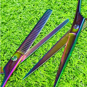 Beauty Hair Scissors Professional Cutting <b>Shears</b> Thinning Scissors Stainless Steel Barber Hair Cutting <b>Tools</b> for Salon - Product Image 2
