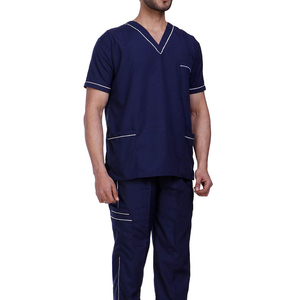 Comfortable Material Made Men Nursing <b>Scrubs</b> <b>Set</b> New Style Hospital Wear Nursing <b>Scrub</b> <b>Set</b> In Low MOQ - Product Image 4