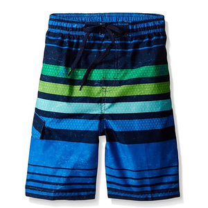 Manufacturer Custom Pattern 5 Inch Mesh Liner Spandex <b>Mens</b> Swim <b>Trunk</b> for Adults Kids With Pockets Mid Waist Casual Beach Wear - Product Image 6