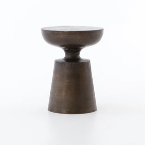 Table basse rectangulaire moderne en béton, design industriel, faite à la main, table basse pour salon, meubles de salon - Product Image 3
