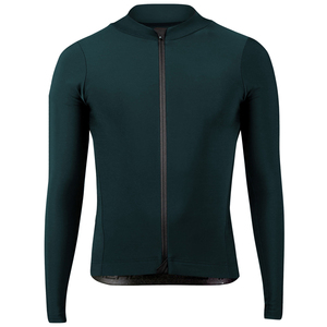 <b>Men</b>’s <b>Long</b> <b>Sleeve</b> <b>Cycling</b> <b>Jersey</b> Lightweight Breathable Full-Zip Road Bike <b>Jersey</b> with Stand Collar Athletic Fit - Product Image 1