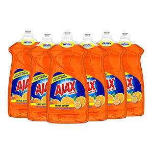 Jabón Líquido Lavavajillas Ajax Ultra, Super Desengrasante, Aroma a Limón - Product Image 2