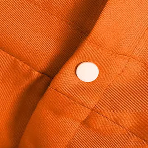 ชุดคลุมทำงานแบบมืออาชีพสำหรับผู้ชาย แขนยาว ผ้าโพลีเอสเตอร์ สวมใส่สบาย ป้องกันไฟระดับ A สะท้อนแสงมองเห็นได้ชัดเจน - Product Image 5
