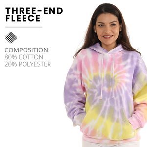 Custom Streetwear <b>Tie</b> <b>Dye</b> Hooded <b>Sweatshirt</b> Premium Sublimation Hoodie Wholesale Pakistan Sublimation Print OEM Factory Supply - Product Image 5