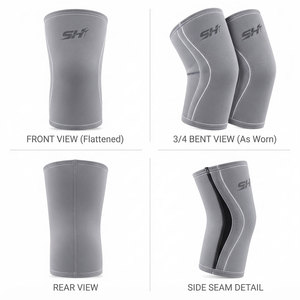 Protector de Codo Transpirable para Gimnasio, Ejercicio, Correr, Baloncesto, Entrenamiento con Pesas, Soporte de Brazo con Compresión, Mangas Protectoras para el Codo - Product Image 3