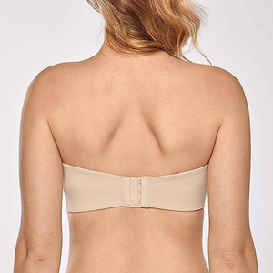 Wholesale Seamless <b>Push</b> <b>Up</b> Bralette Wire Free <b>Strapless</b> Front Closure Soft Breathable Comfortable Custom OEM ODM Bulk USA Europe - Product Image 2