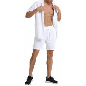 Confortable, idéal pour une utilisation toute la journée, pour hommes et femmes, tissu léger, ensembles personnalisés avec tissu uni teint. - Product Image 3