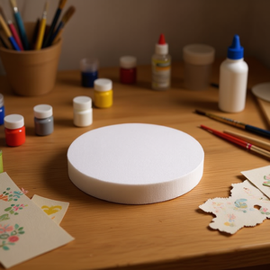 Foglio di Polifoam Rotondo da 40cm per Progetti Creativi Fai-da-Te - Product Image 3
