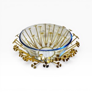 Black & Gold Round <b>Chocolate</b> Bowl with Gold Branch Artwork Base Customizable <b>Chocolate</b> Accessories Custom Sizes Color Available - Product Image 4
