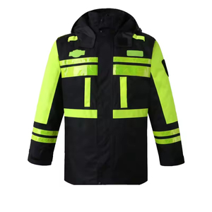 Ropa de Alta Visibilidad OEM ODM, Chaqueta de Seguridad Reflectante Personalizada para Ingenieros de Construcción, Proveedor de Ropa de Trabajo de Alta Visibilidad para Hombre - Product Image 1