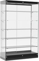 Vitrine vitrine avec lumières vitrines métalliques portes vitrines vitrines