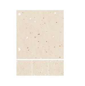 Carreaux de sol en porcelaine de marbre Terrazzo populaire, grande taille, corps entier, dalle de pierre artificielle, inoffensif pour le projet de sol de garage de la maison - Product Image 1