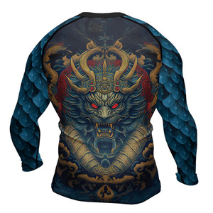 Buy High Quality Gym Sportswear Polyester Spandex <b>Compression</b> <b>Shirts</b> Long Sleeve Sublimation Printed <b>Compression</b> <b>Shirt</b> - Product Image 2