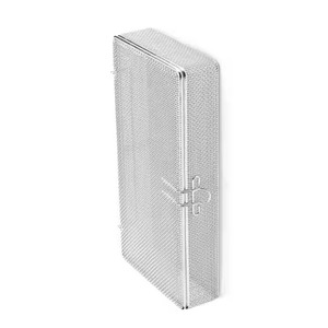 Zenvora Stainless Steel Surgical Instrument Tray Manual Wire <b>Mesh</b> Sterilization <b>Basket</b> Autoclave Safe Medical Tray CE Certified - Product Image 4