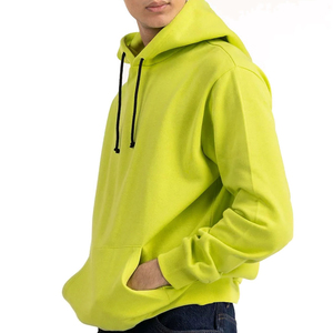Men's Dark Green Hooded <b>Sweatshirt</b> Regular Fit French Terry Casual Autumn Wear - Product Image 6