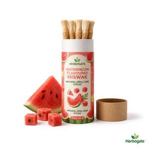 Paquetes de Miswak con Sabor a Sandía, Paquete de 6 Palitos Herbales para el Cuidado Dental con Sabor Refrescante, Diseñados para Dientes Saludables y Aliento Fresco - Product Image 3