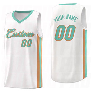 Maillot de basketball personnalisé pas cher par sublimation – Haut de qualité avec logo personnalisé, séchage rapide, respirant, pour entraînement et matchs jeunesse - Product Image 2