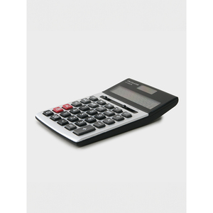 Calcolatrice avanzata in alluminio a 12 cifre per uso ufficio e scuola - Product Image 1
