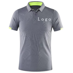 Chemise Polo Homme en Polyester Coton de Haute Qualité, Coupe Ample, Motif Uni, Logo Personnalisé, Idéale pour le Bureau et les Affaires - Product Image 3