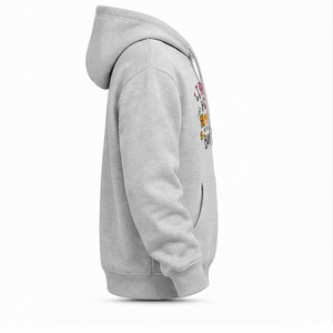 Sweat à capuche uni en polaire pour homme, 100 % polyester, coupe classique, pull à capuche vierge pour impression par sublimation personnalisée - Product Image 5