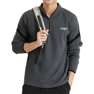 Meilleurs Matériaux Vente en Gros Spandex de Haute Qualité Fabriqué OEM Chemise de Compression Personnalisée à Manches Longues pour Hommes Vêtements en Gros - Product Image 3