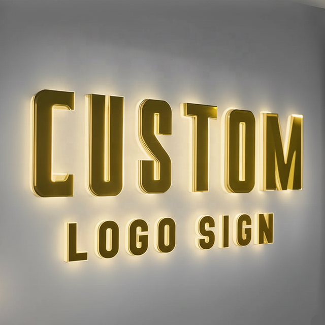 Custom LED Display Screen Sign Business 3D Wall Panel Electronic Signage Channel Letter Outdoor Metal Illuminated Signboard Logo