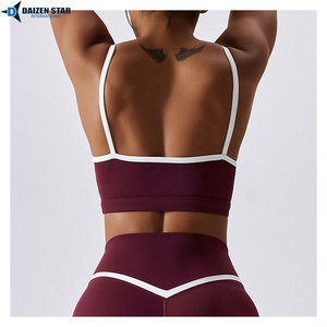 Ensemble de yoga de luxe pour femme, vêtements de sport personnalisés, taille élastique, ensemble 2 pièces pour la gym et l'entraînement - Product Image 4
